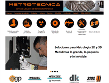 Tablet Screenshot of metrotecnica.es